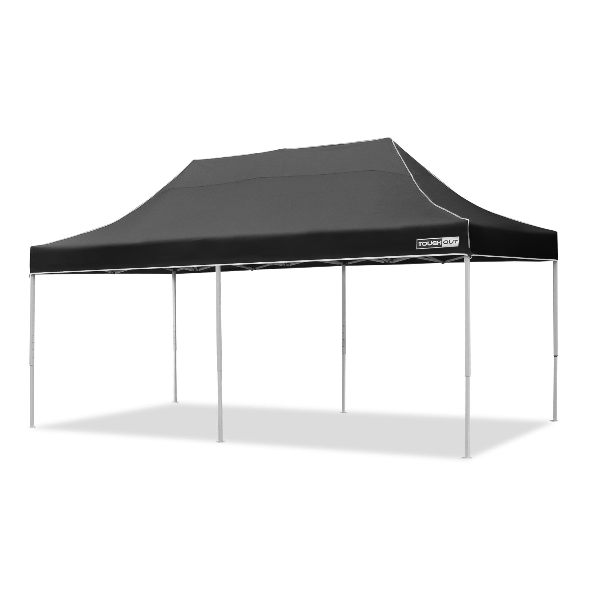 TOUGHOUT Thunderstorm Gazebo 3x6M - Black
