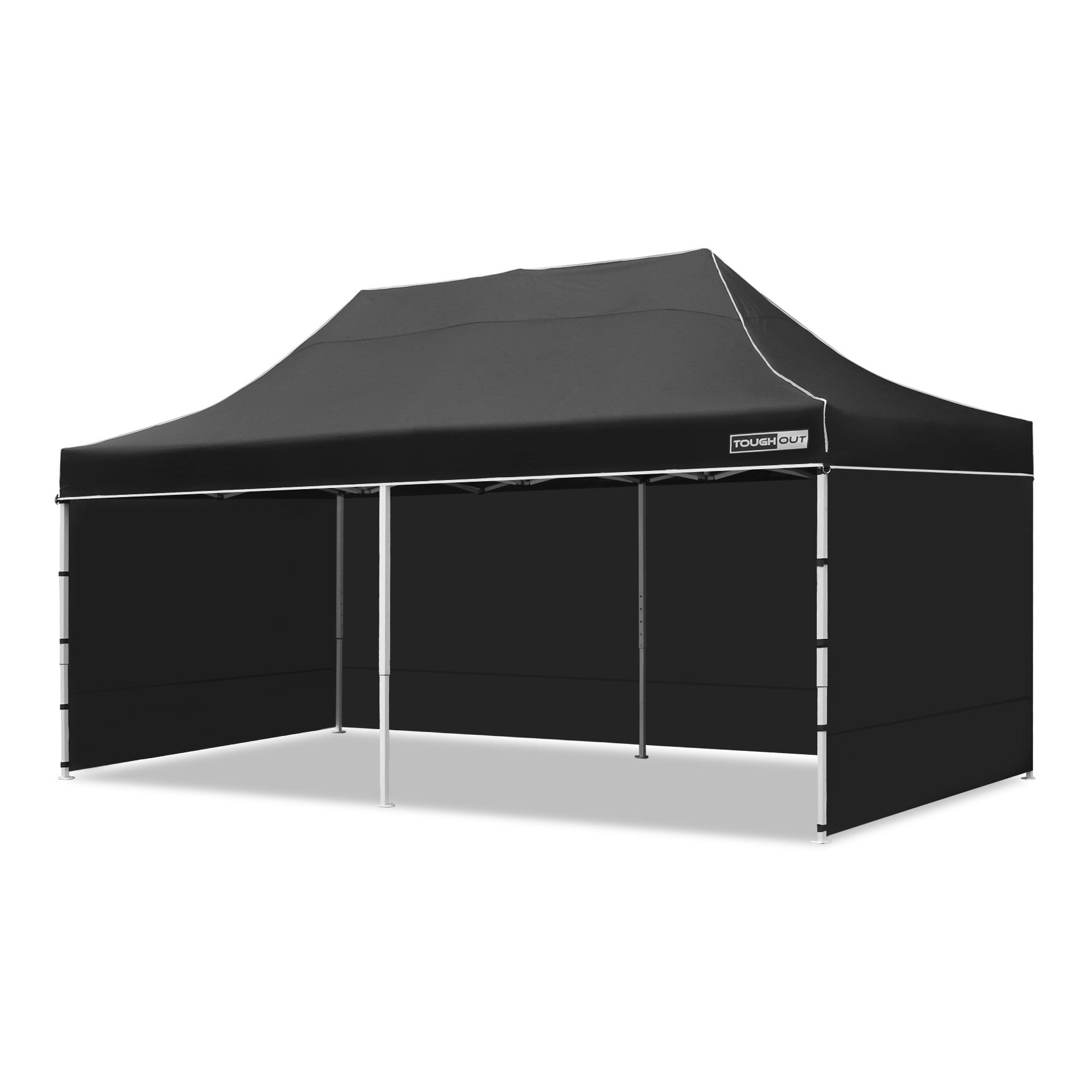 TOUGHOUT Thunderstorm Gazebo 3x6M - Black