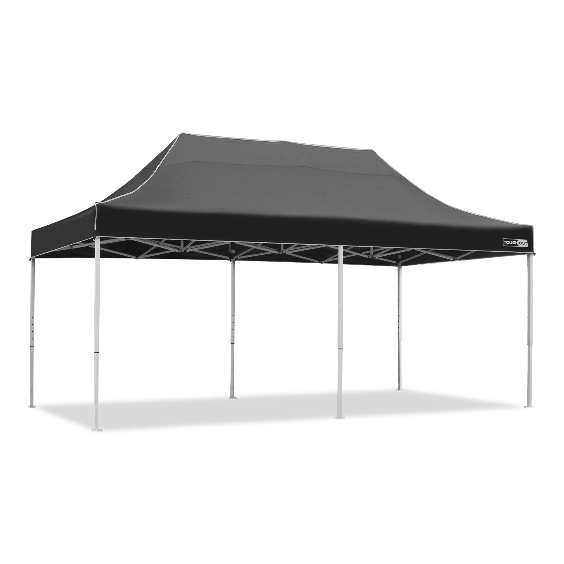 TOUGHOUT Thunderstorm Gazebo 3x6M - Black
