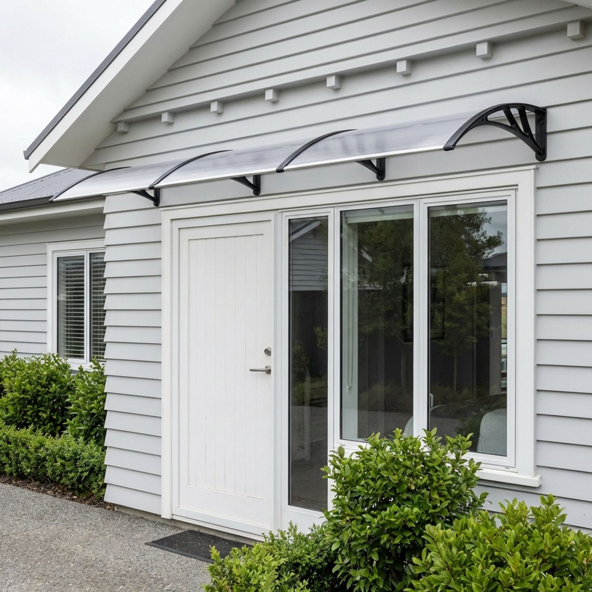 TOUGHOUT Canopy Awning Door Window Awning 3m x 1m