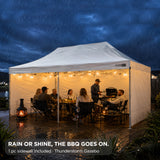 TOUGHOUT Thunderstorm Gazebo 3x6M - White