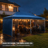 TOUGHOUT Thunderstorm Gazebo 3x6M - Navy