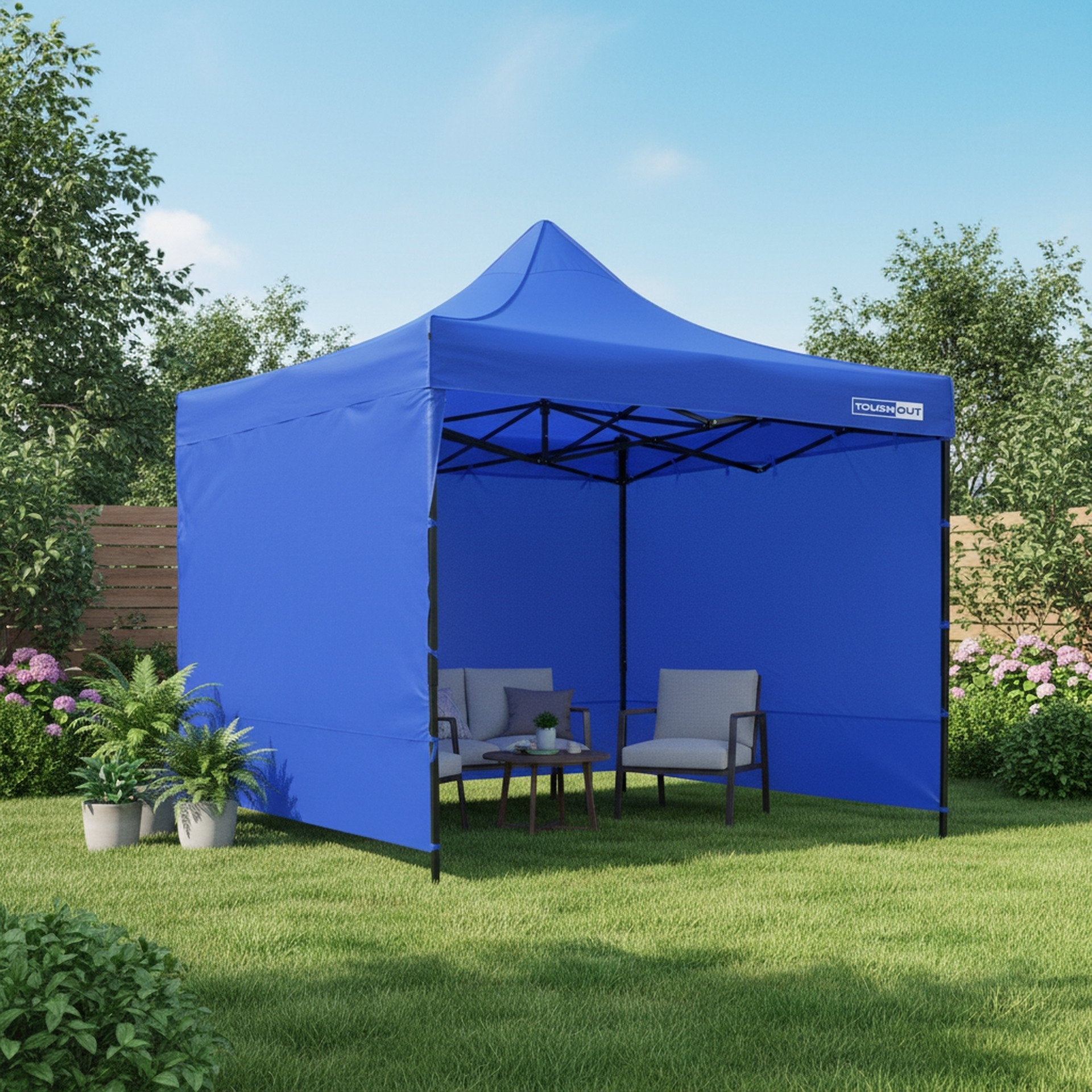 TOUGHOUT Breeze Gazebo 3x3M - Blue