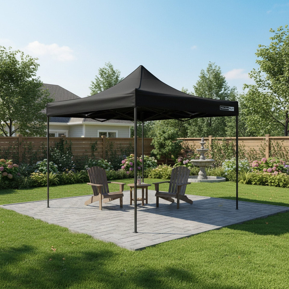 TOUGHOUT Breeze Gazebo 3x3M - Black