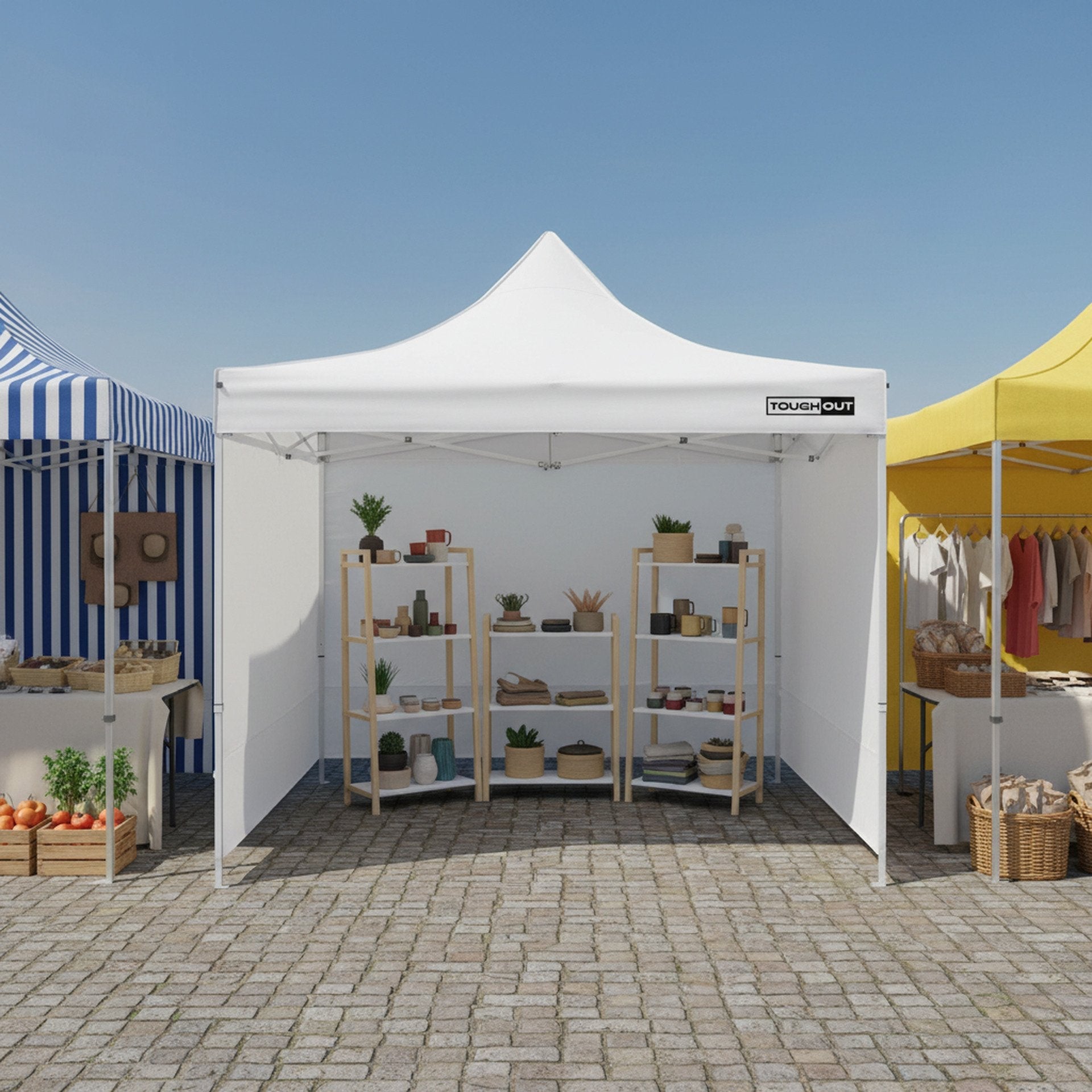 TOUGHOUT Breeze Gazebo 3x3M - White