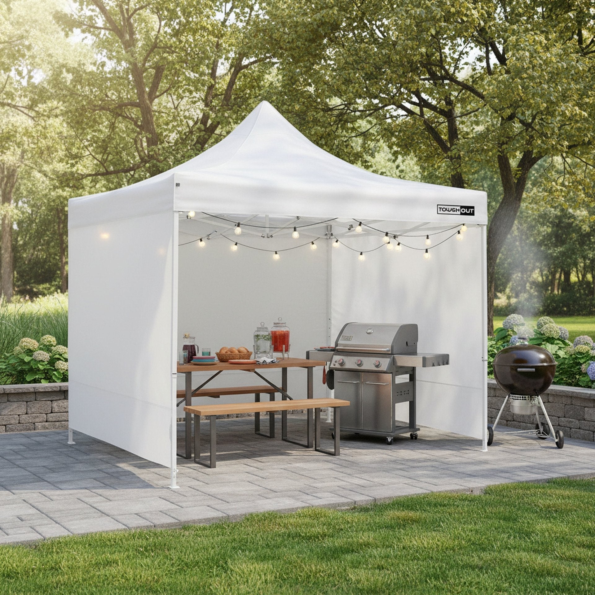 TOUGHOUT Breeze Gazebo 3x3M - White