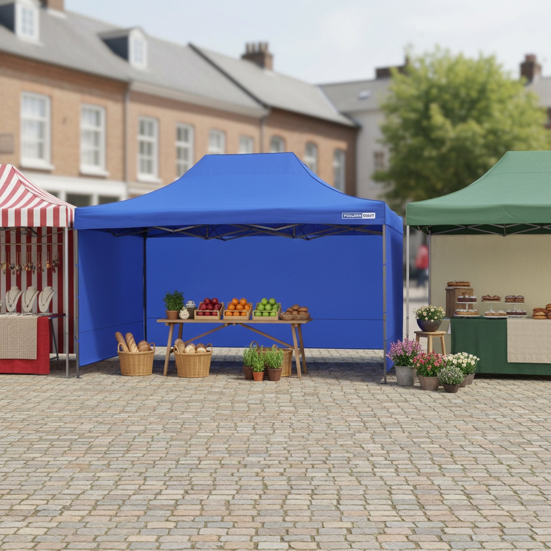 TOUGHOUT Breeze Gazebo 3x4.5M - Blue