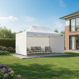 TOUGHOUT Breeze Gazebo 3x4.5M - White