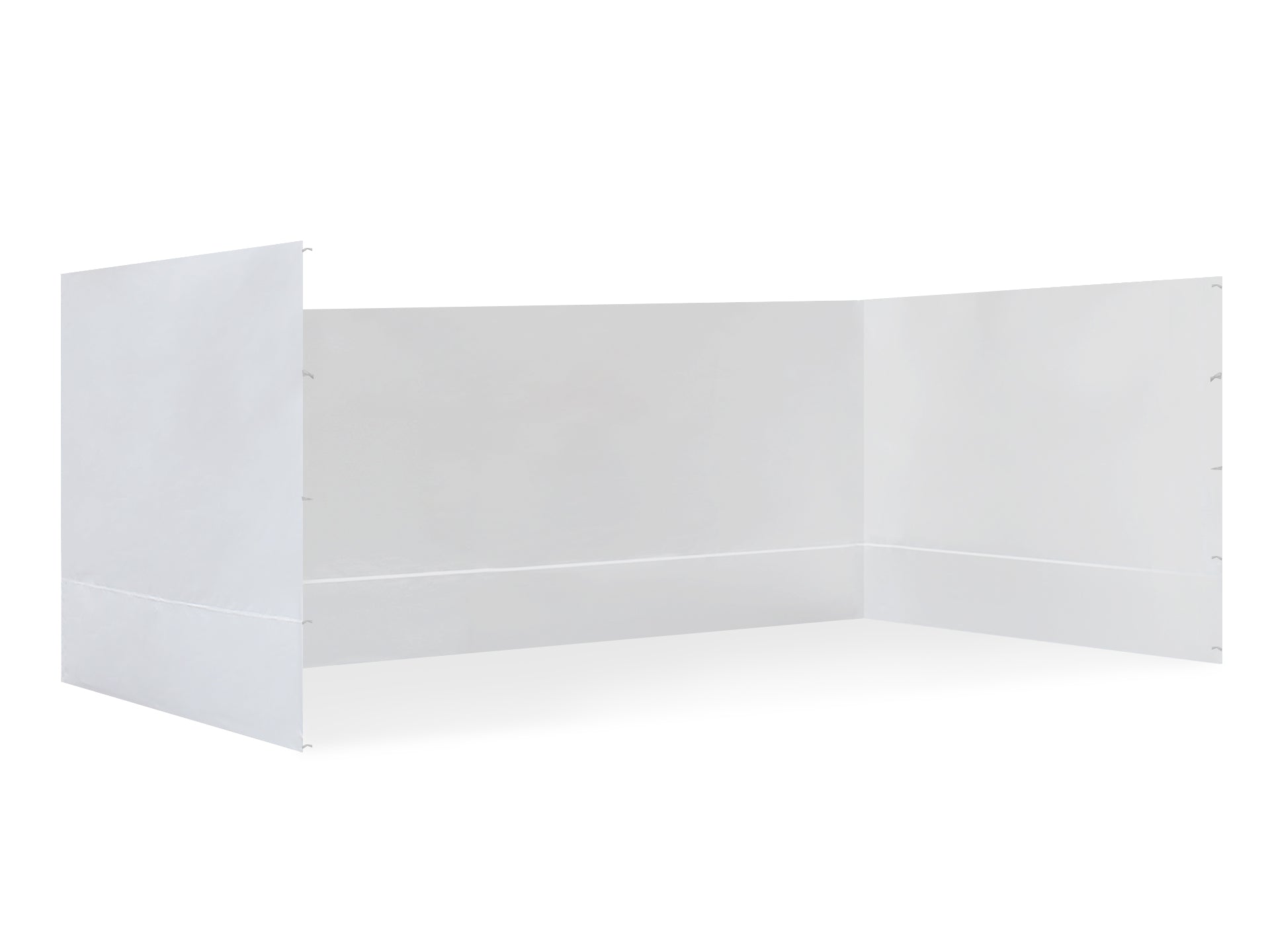 TOUGHOUT Breeze Gazebo Side Wall 3x4.5M - White
