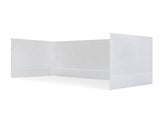 TOUGHOUT Breeze Gazebo Side Wall 3x6M - White