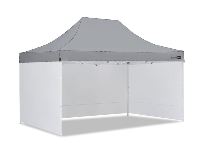 TOUGHOUT Thunderstorm Gazebo Side Wall 3x4.5M - White