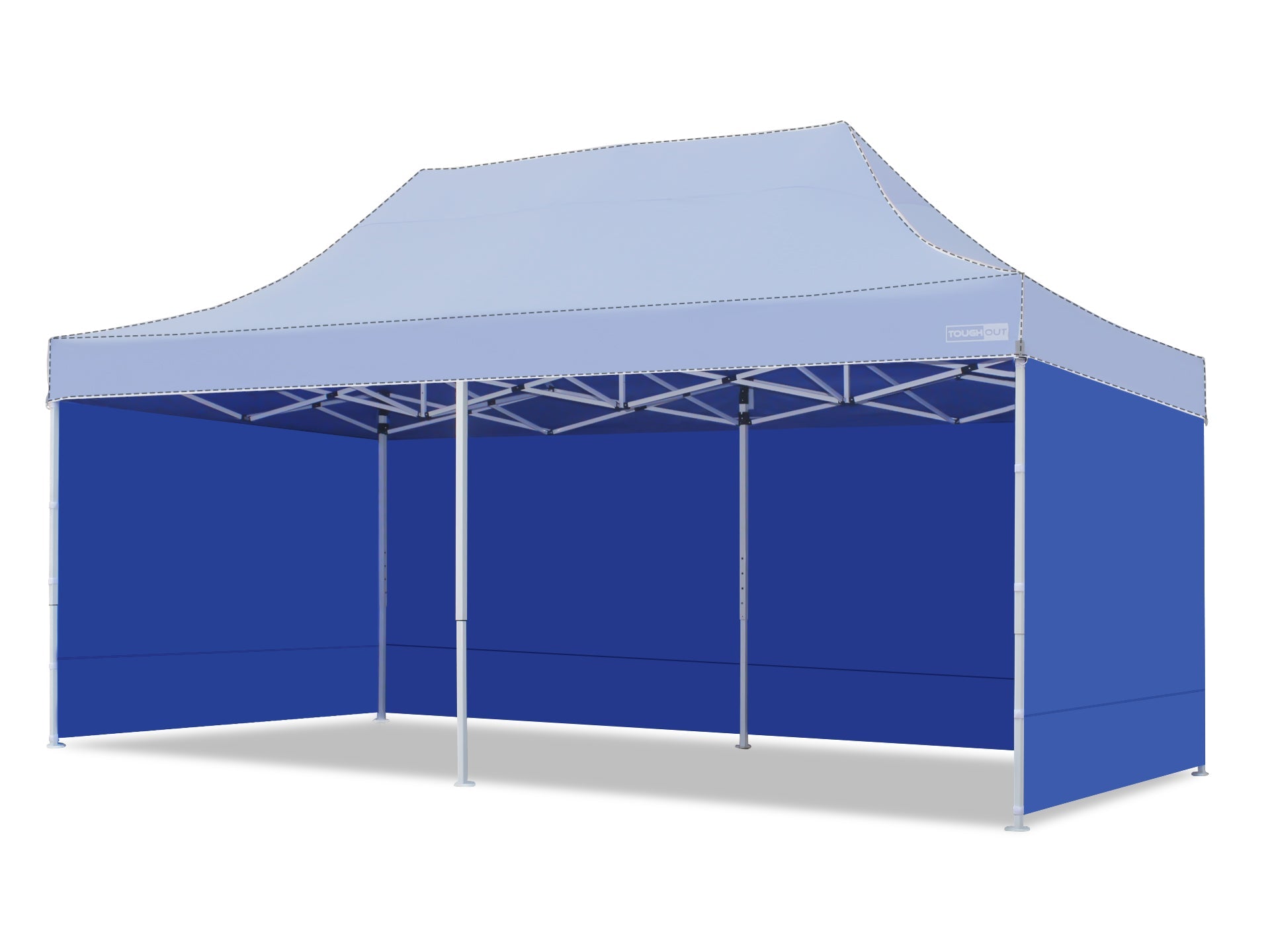 TOUGHOUT Thunderstorm Gazebo Side Wall 3x6M - Blue
