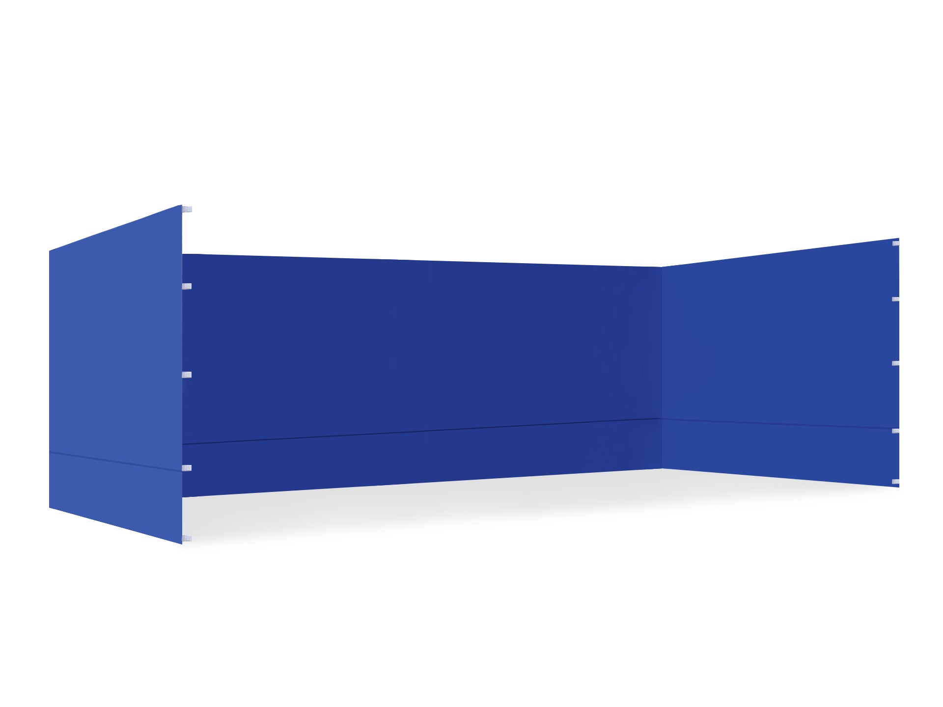 TOUGHOUT Thunderstorm Gazebo Side Wall 3x6M - Blue