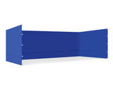 TOUGHOUT Thunderstorm Gazebo Side Wall 3x6M - Blue