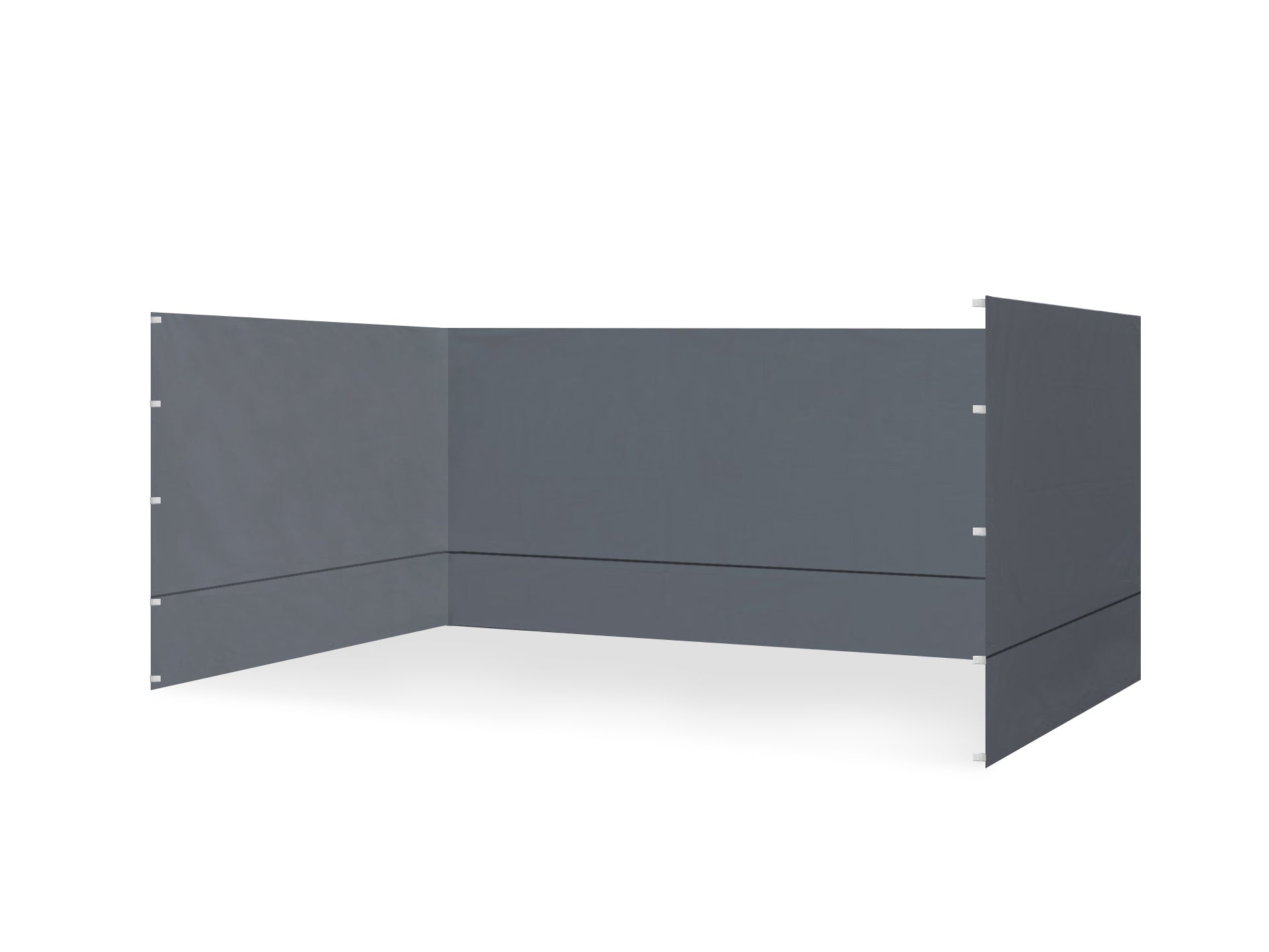 TOUGHOUT Thunderstorm Gazebo Side Wall 3x4.5M