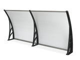 TOUGHOUT Canopy Awning Door Window Awning 2m x 1m