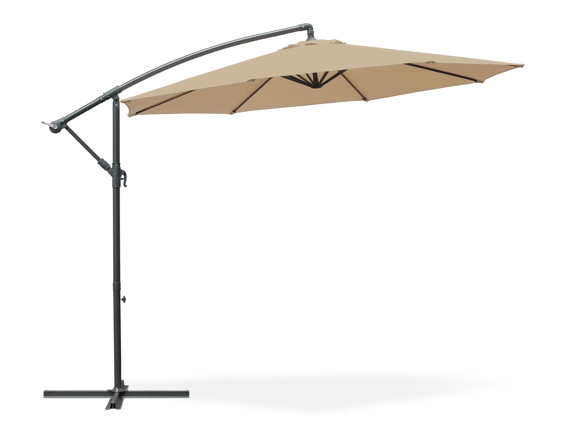 TOUGHOUT Kauri Outdoor Cantilever Umbrella 3m