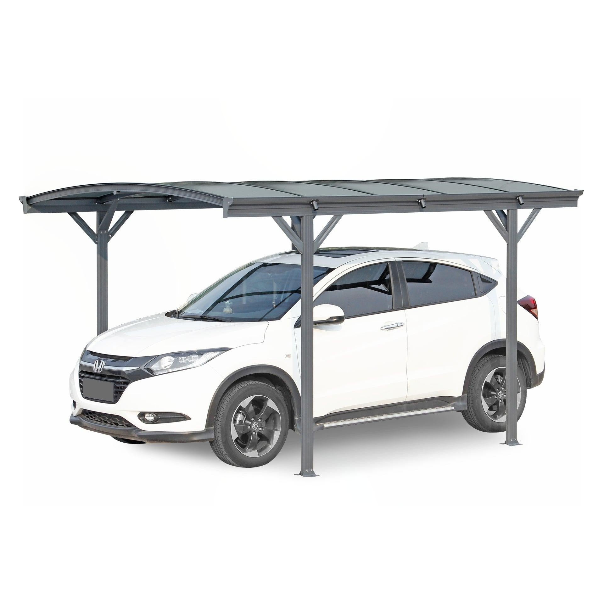 Patio Carport Canopy Curved Roof 3.6M x 3M