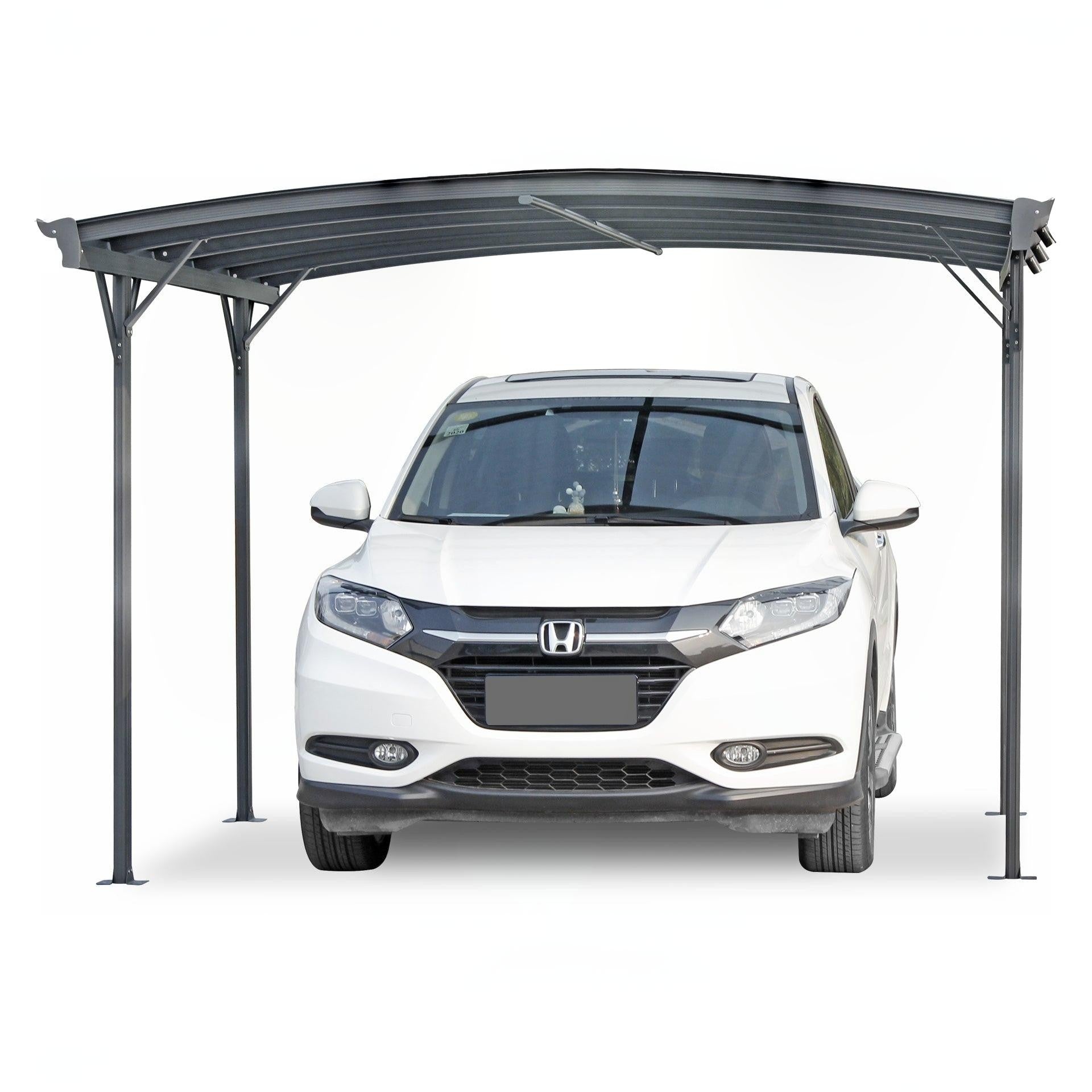 Patio Carport Canopy Curved Roof 3.6M x 3M