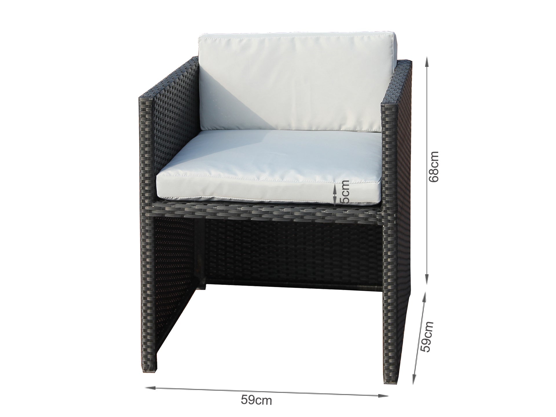 MALLORCA Rattan Outdoor Dining Set 11PCS