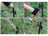 Heavy Duty Tent Pegs Gazebo Marquee Stakes 40cm - Set of 4