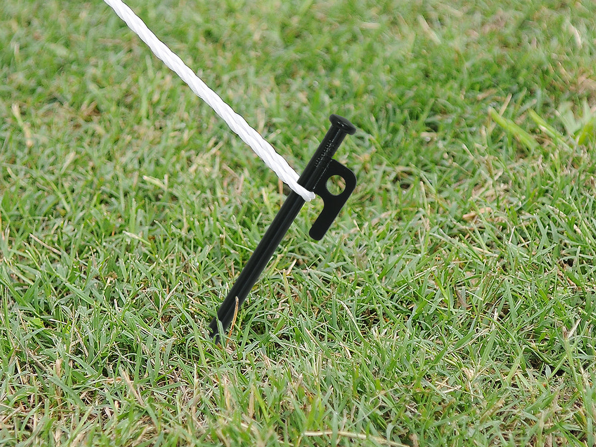 Heavy Duty Tent Stakes with Tent Ropes 30cm