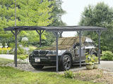 Patio Carport Canopy Curved Roof 5.05M x 3M