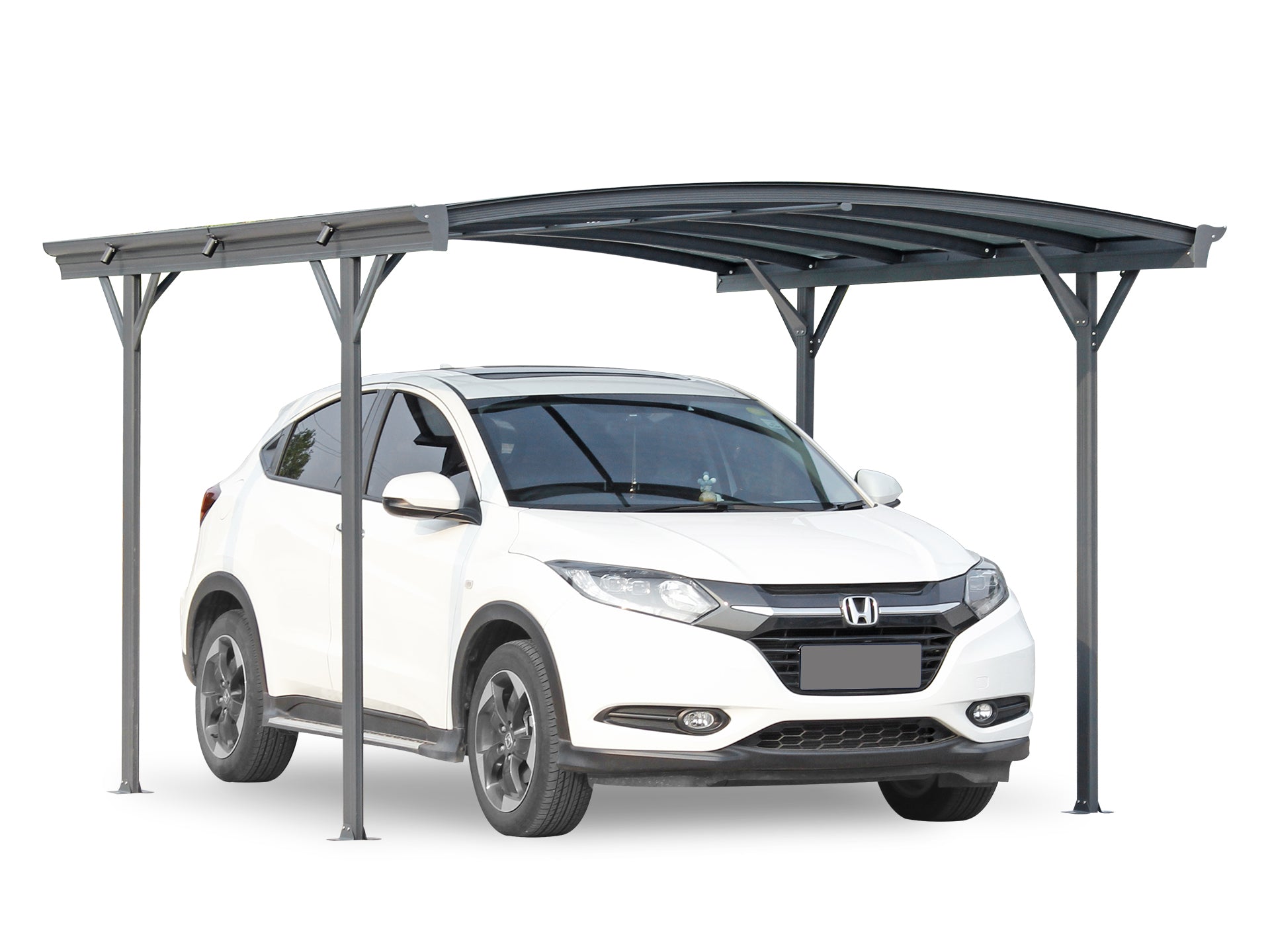 Patio Carport Canopy Curved Roof 3.6M x 3M