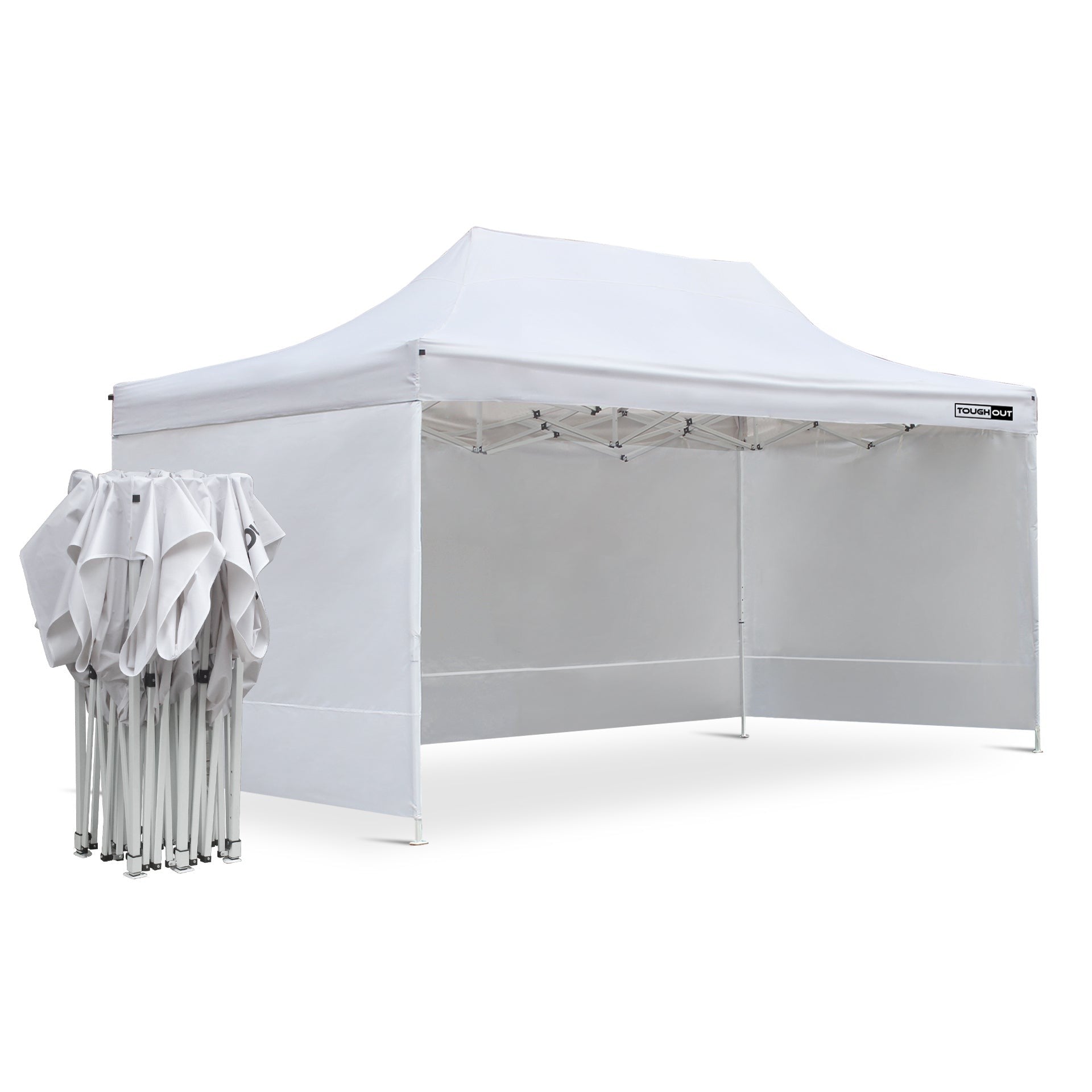 TOUGHOUT Breeze Gazebo 3x4.5M - White