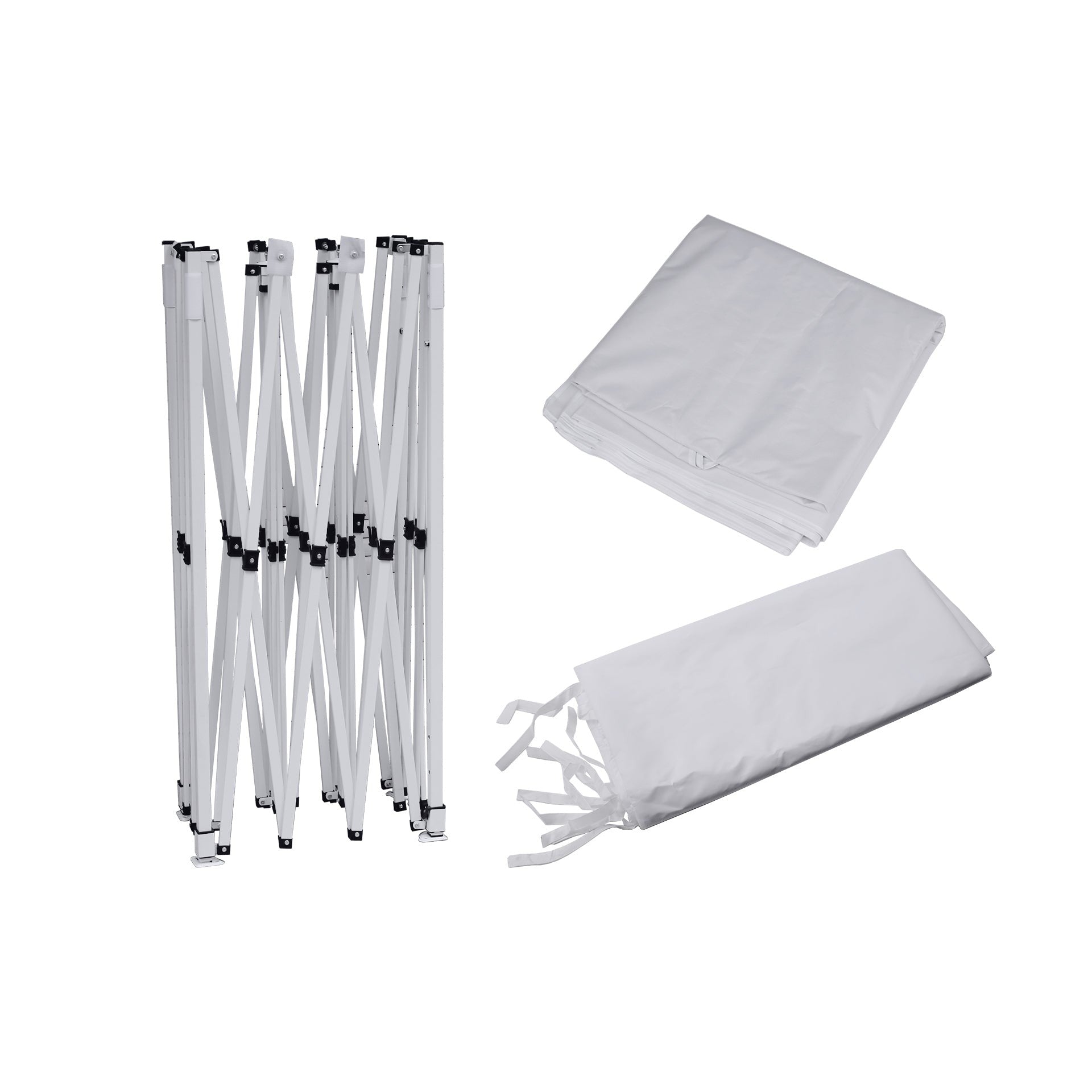 TOUGHOUT Breeze Gazebo 3x4.5M - White