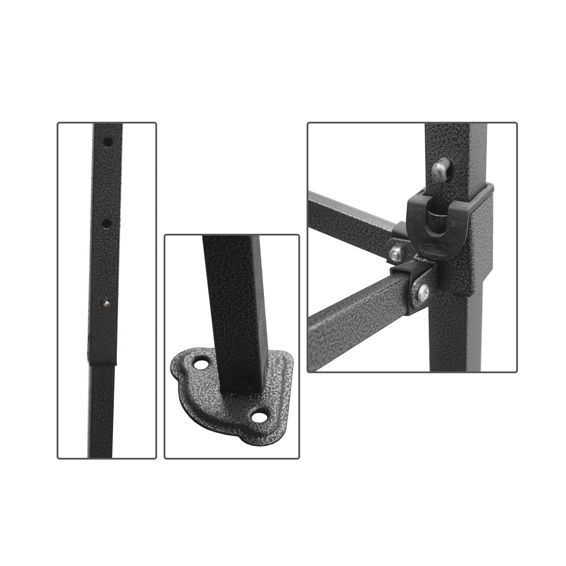 TOUGHOUT Breeze Gazebo 3x6M - Black