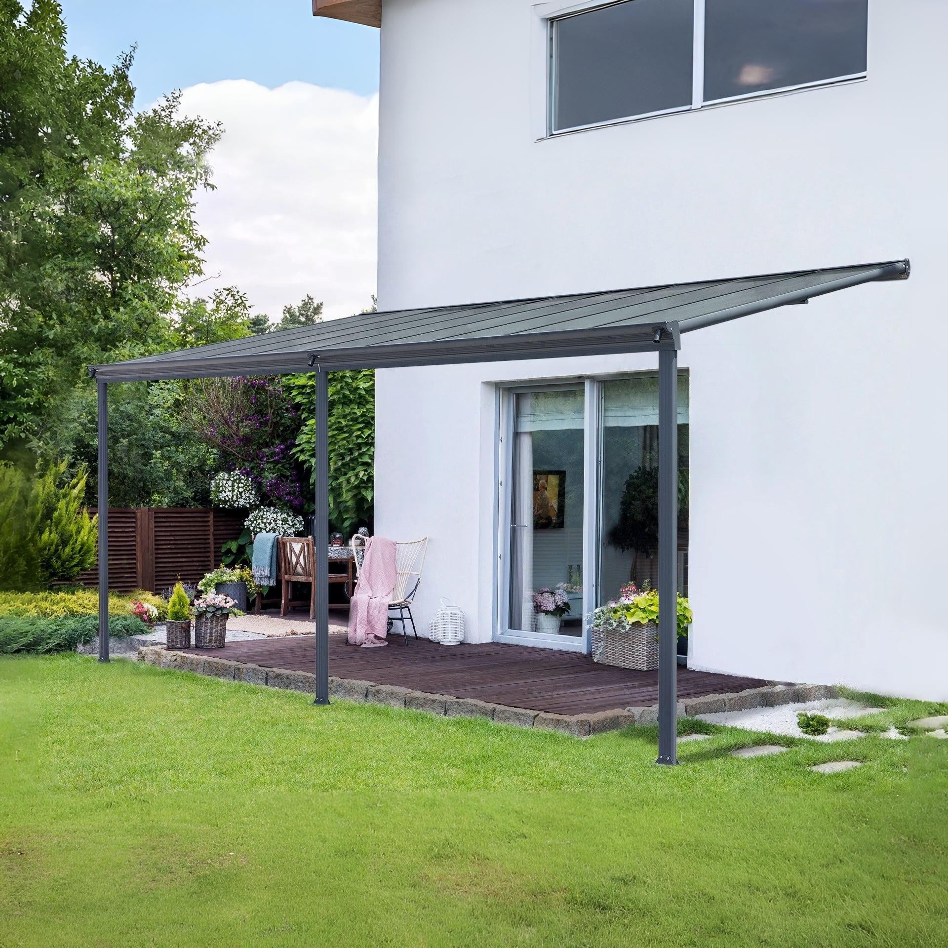 Patio Canopy Roof 4.96M x 3M