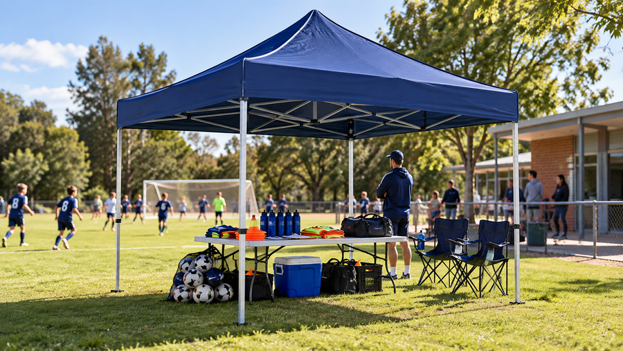 ToughOut gazebo for sports and school use