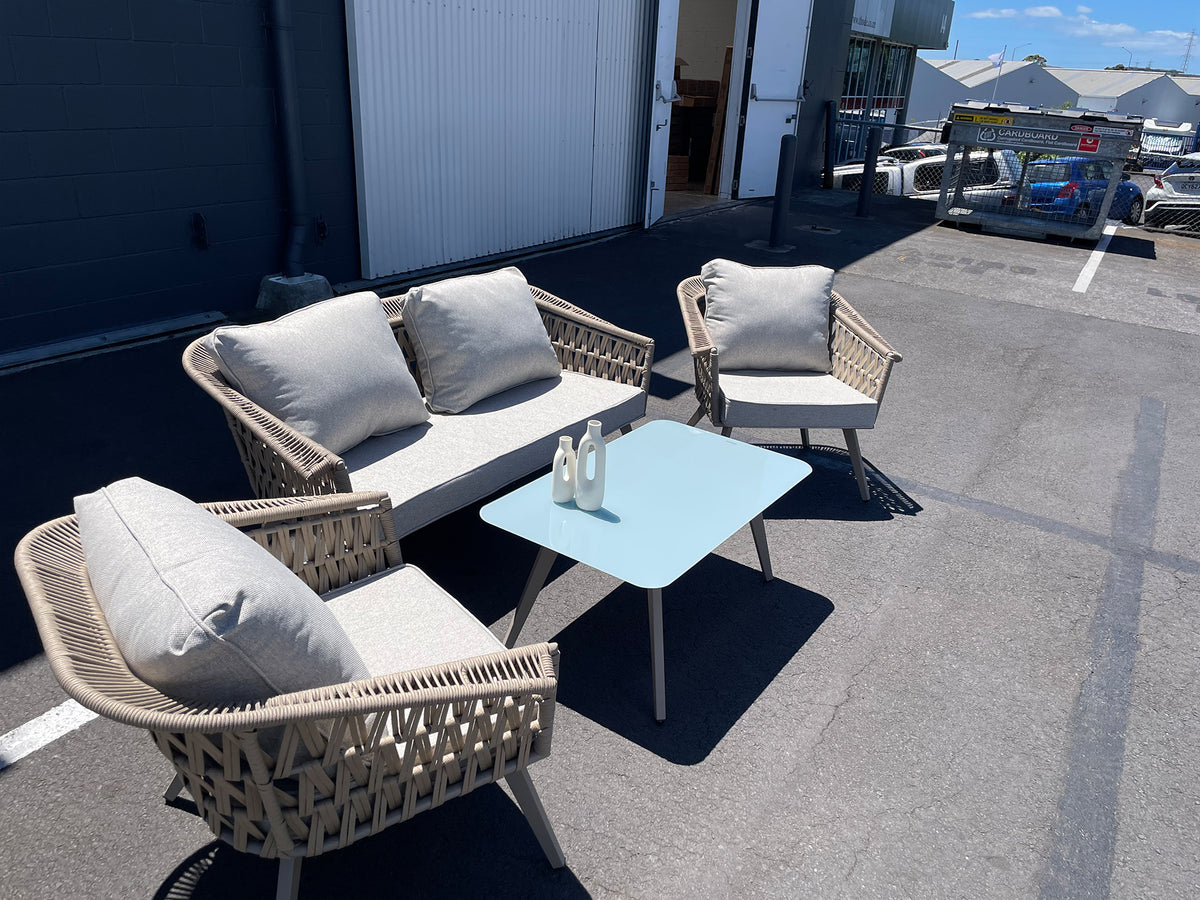 Hayman 4 Piece Outdoor Sofa Set
