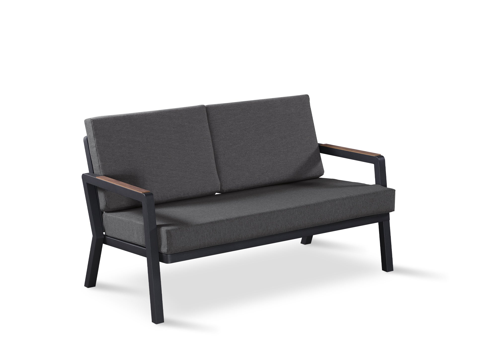 Wellesley 4 Piece Outdoor Sofa Set - Dark Grey