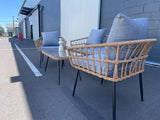 Goulburn 4 Piece Outdoor Sofa Set - Grey
