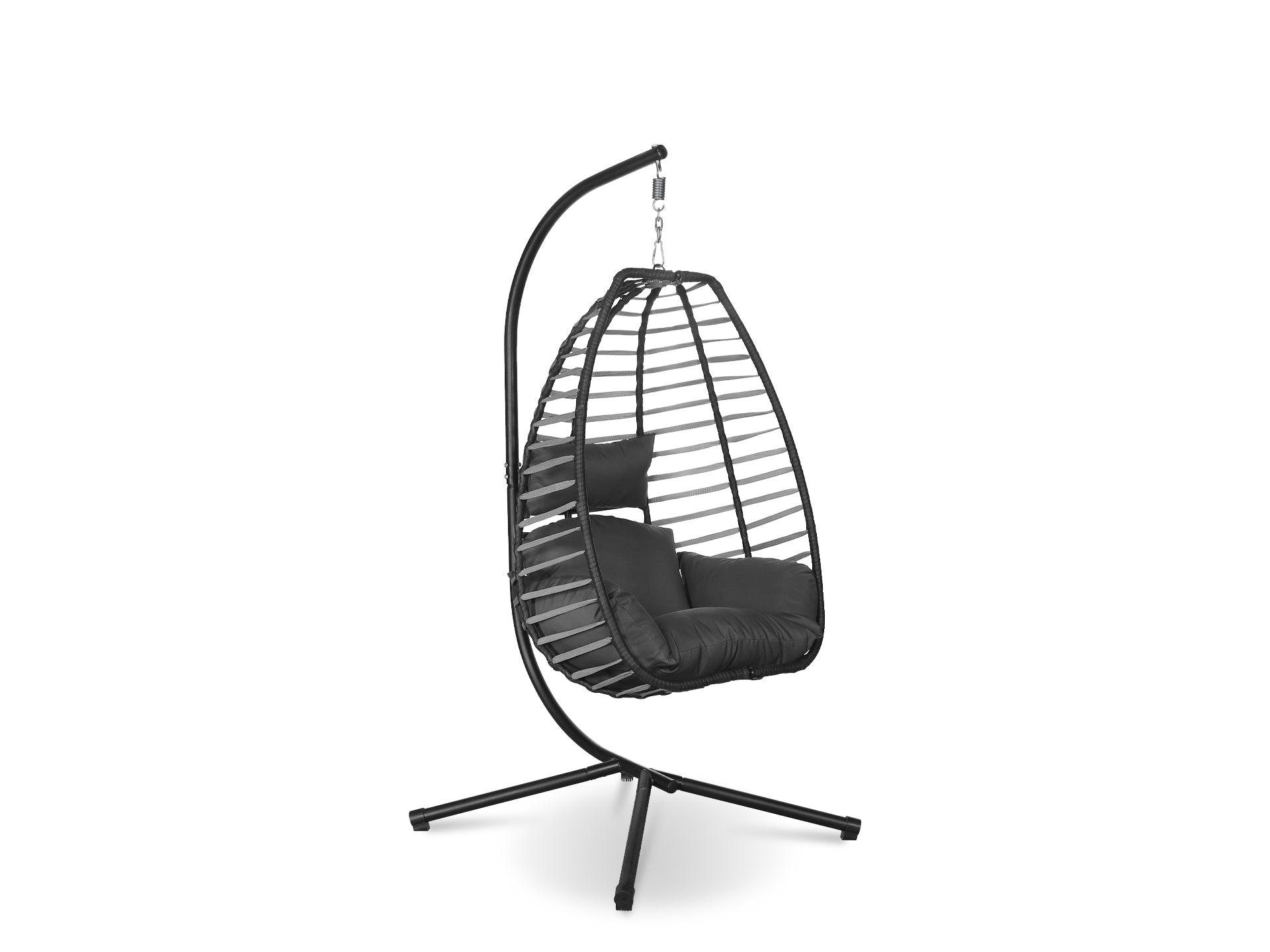 Aegina Outdoor Hanging Egg Chair - Grey