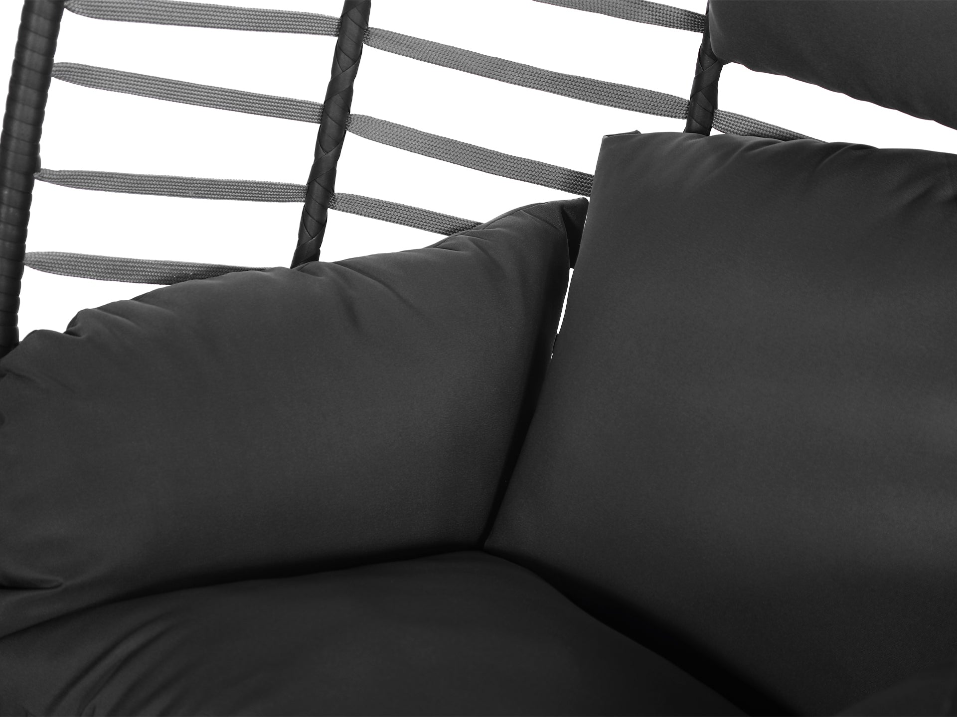 Aegina Outdoor Hanging Egg Chair - Dark Grey