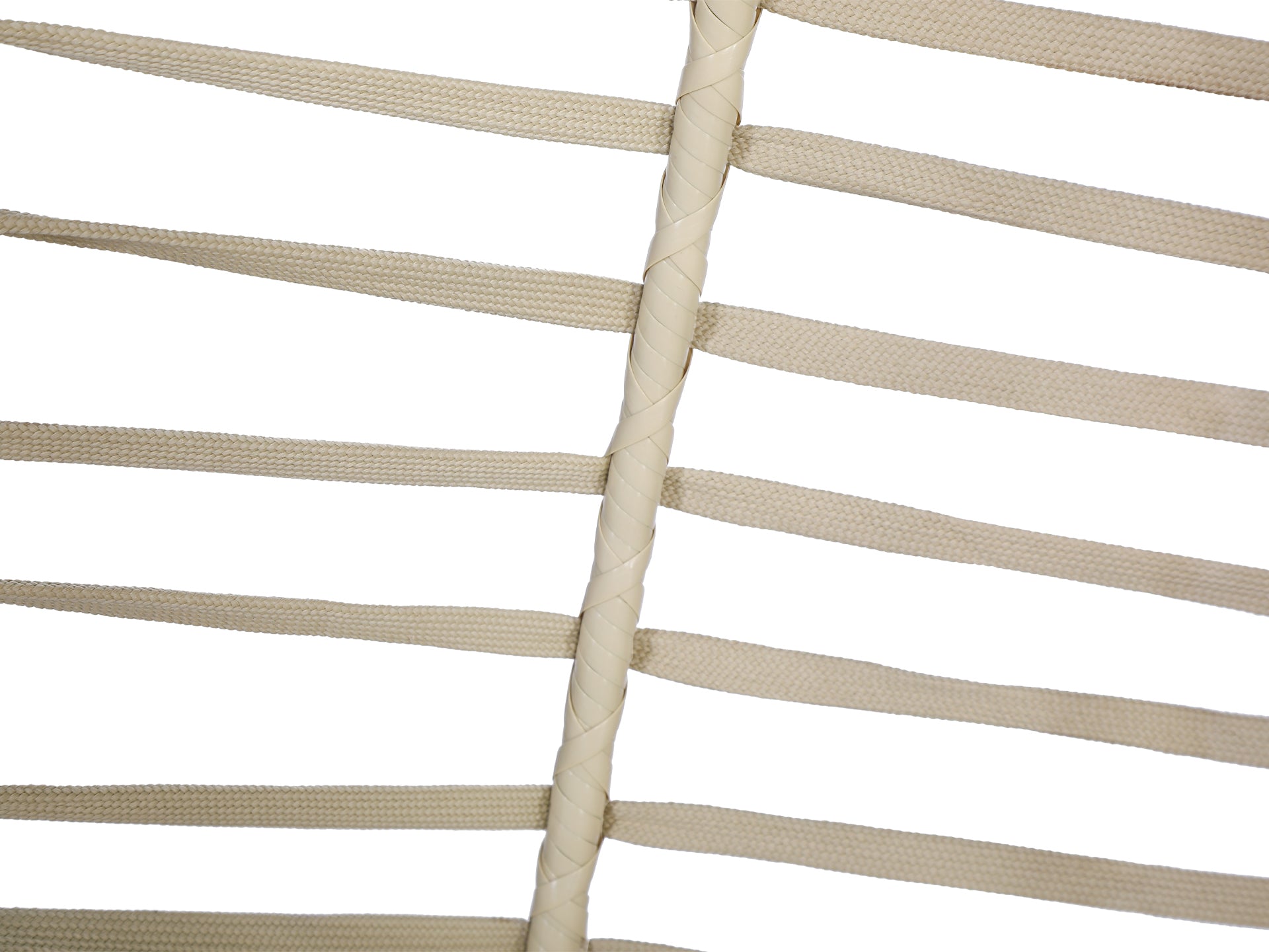 Aegina Outdoor Hanging Egg Chair - Natural + Cream