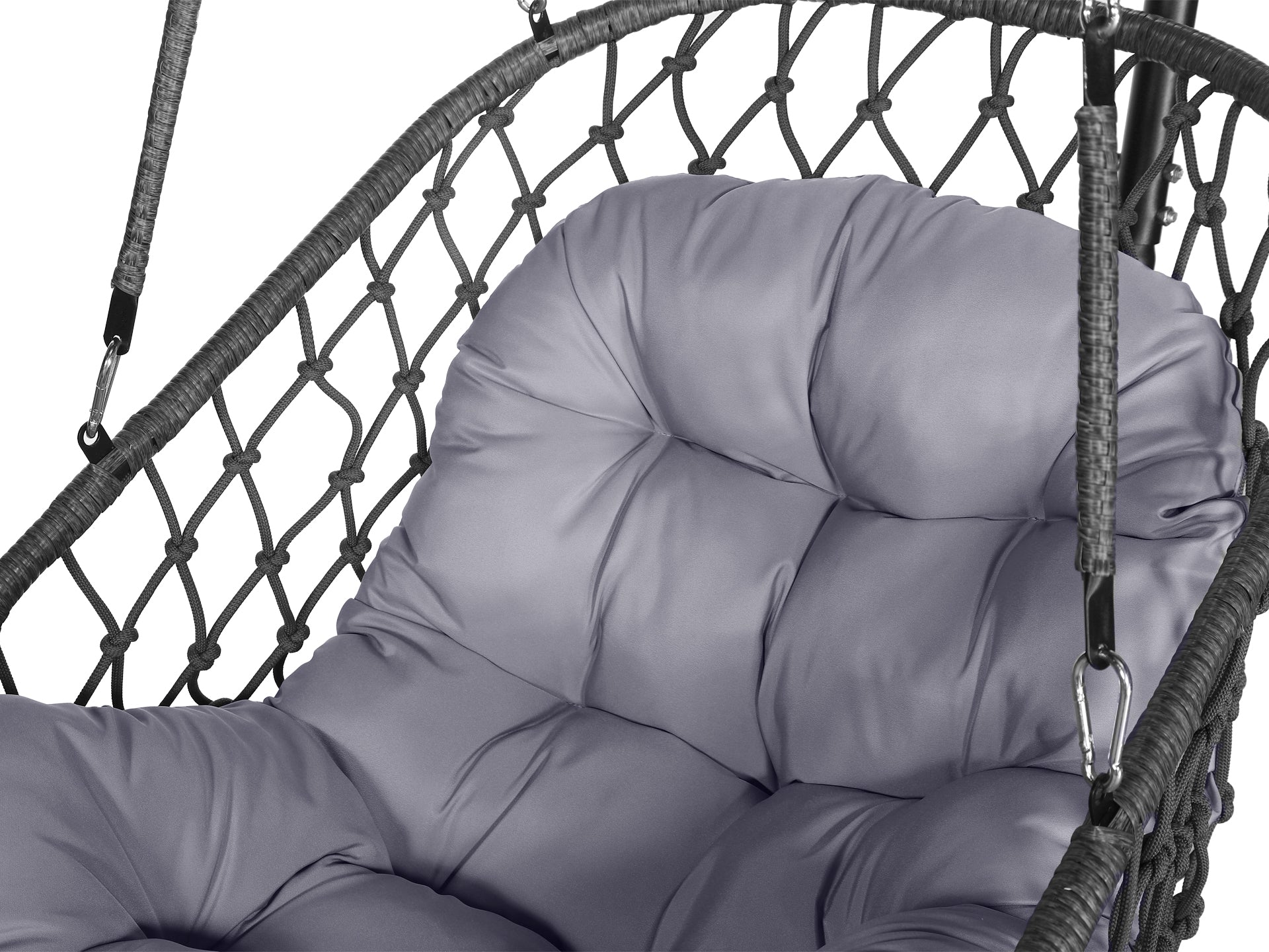 Paxos Outdoor Hanging Egg Chair - Grey
