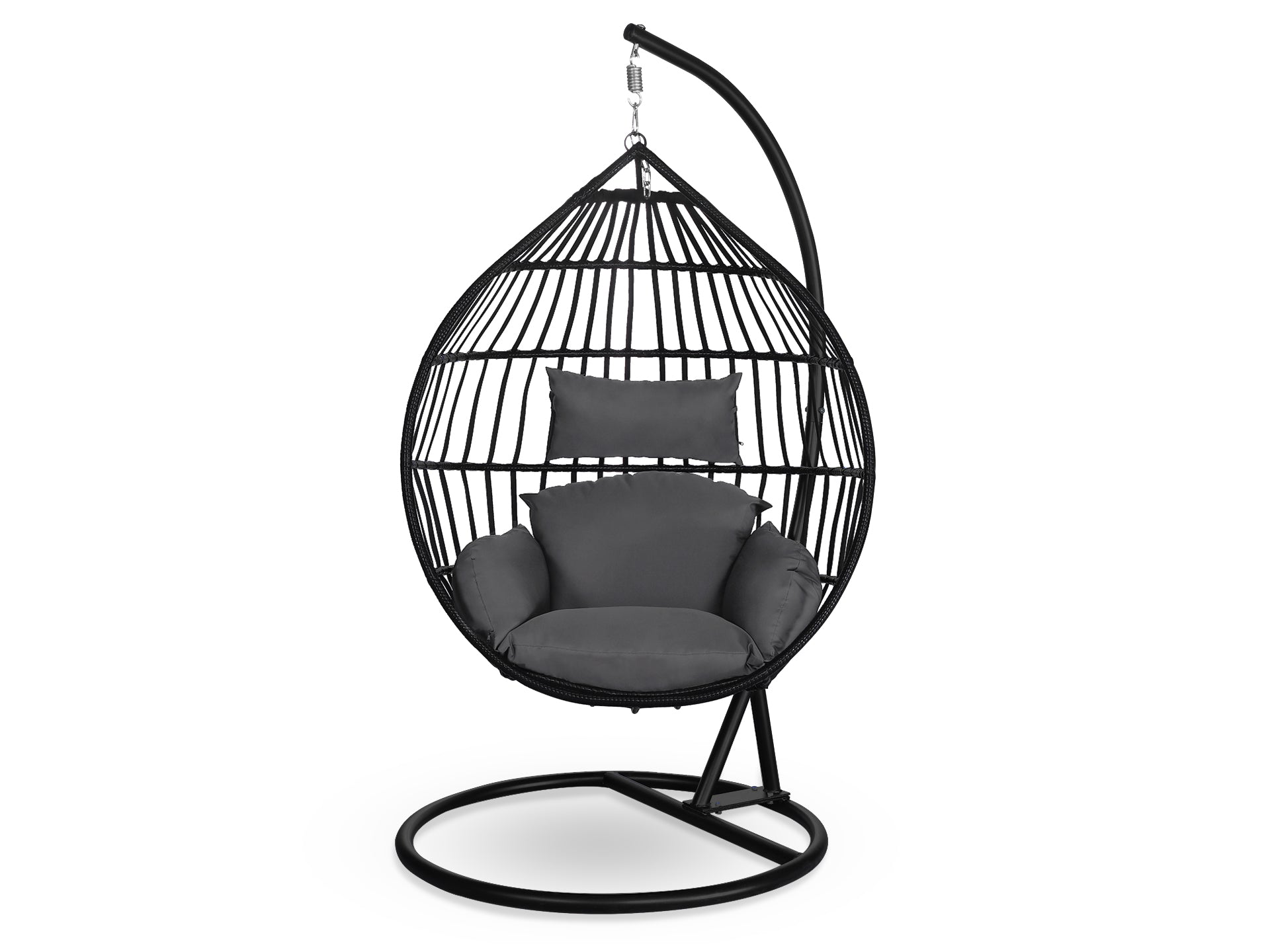 Tanna Outdoor Hanging Egg Chair - Grey