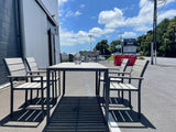Malakula 5 Piece Outdoor Dining Set - Grey